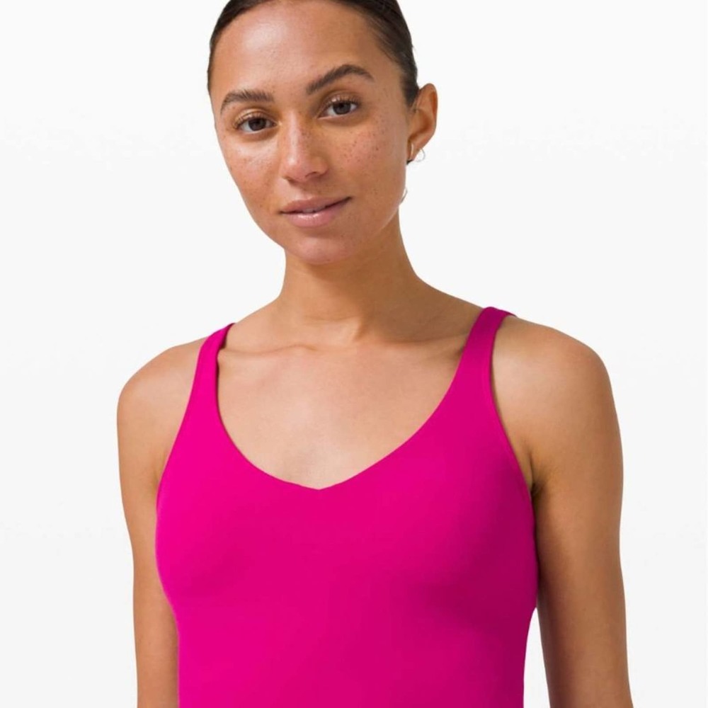 NWT Ripened Raspberry lululemon Align Tank with OG Straps - Picture 7 of 12